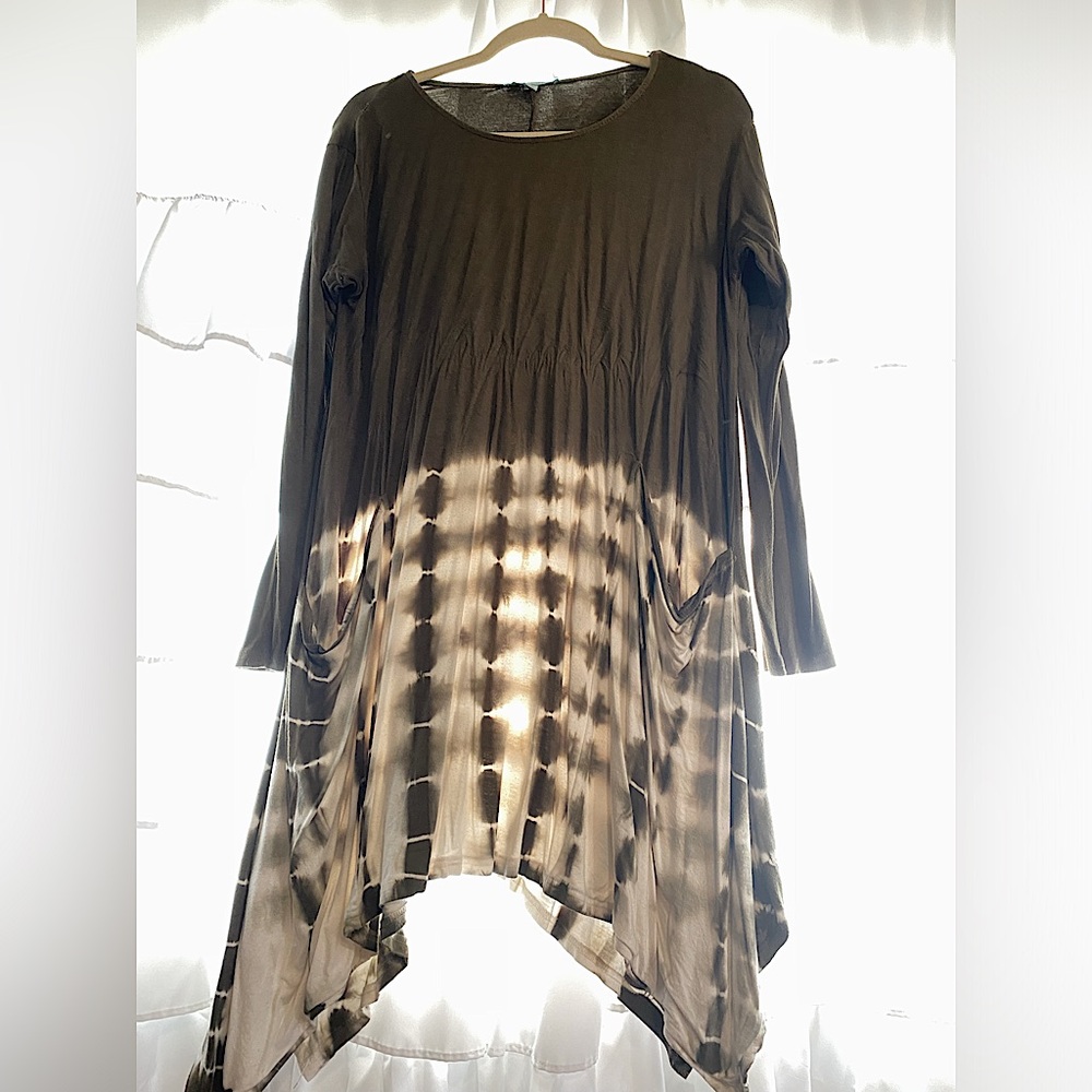 Olive green tunic